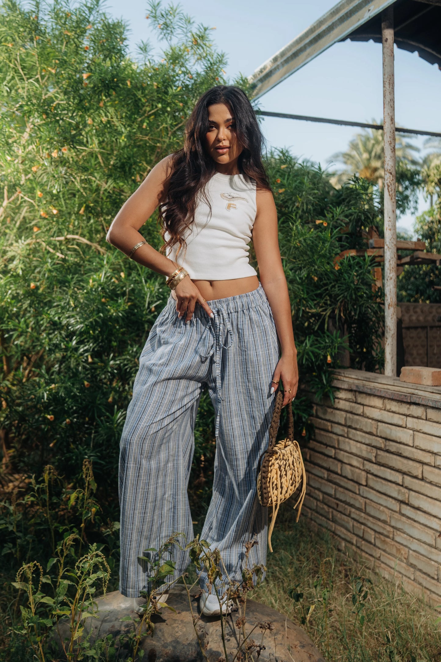 Horizon Stripe Pants