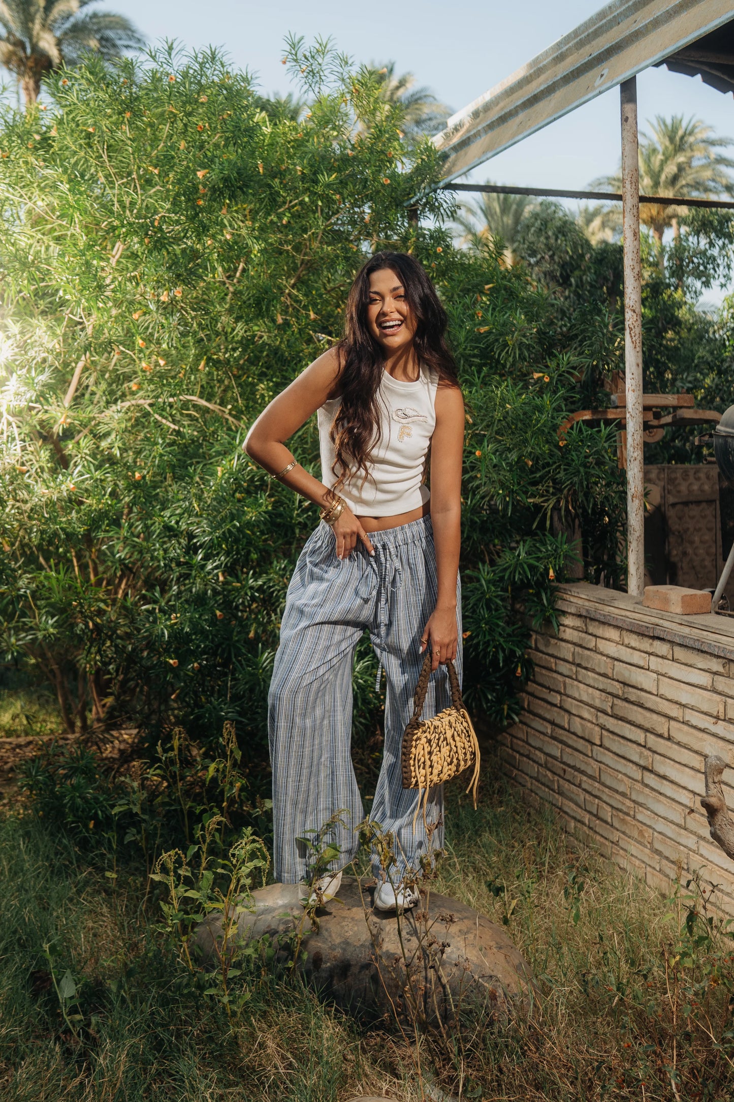Horizon Stripe Pants