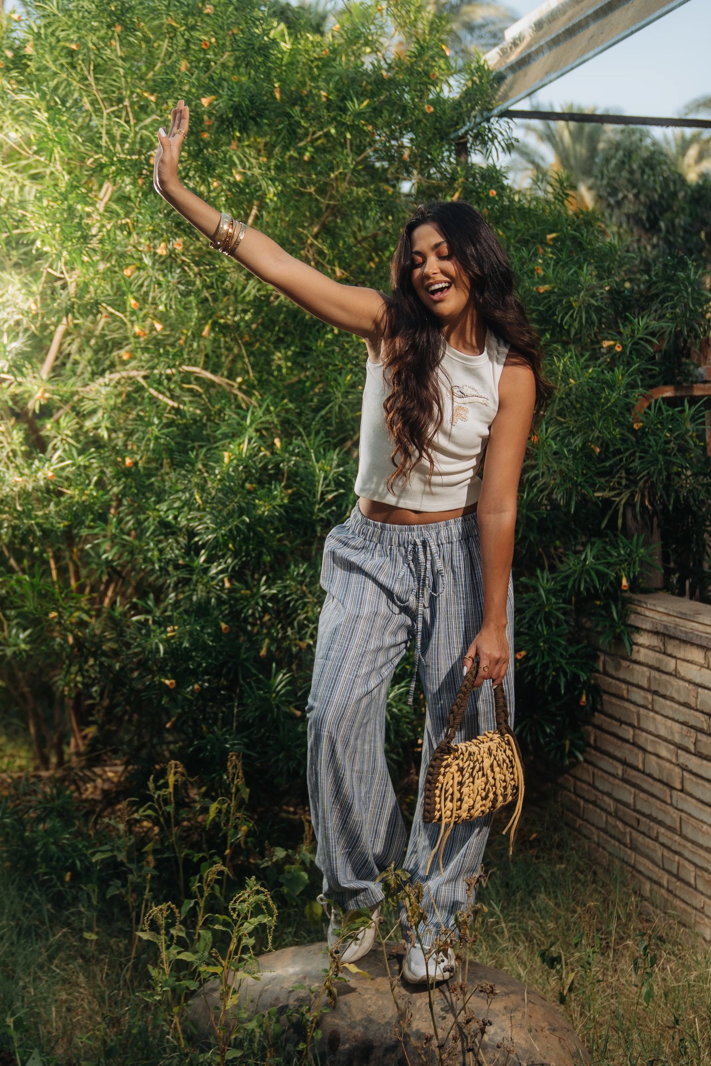 Horizon Stripe Pants