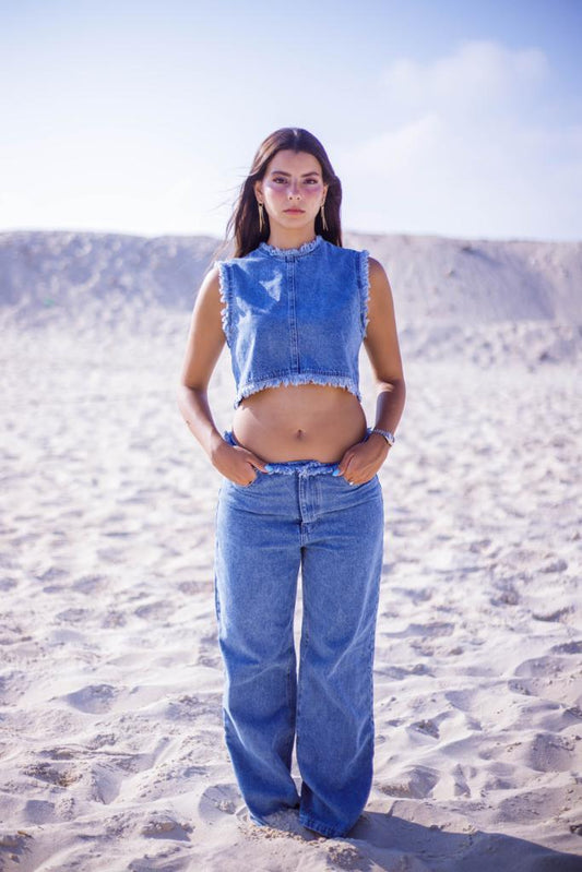 Maria denim pants
