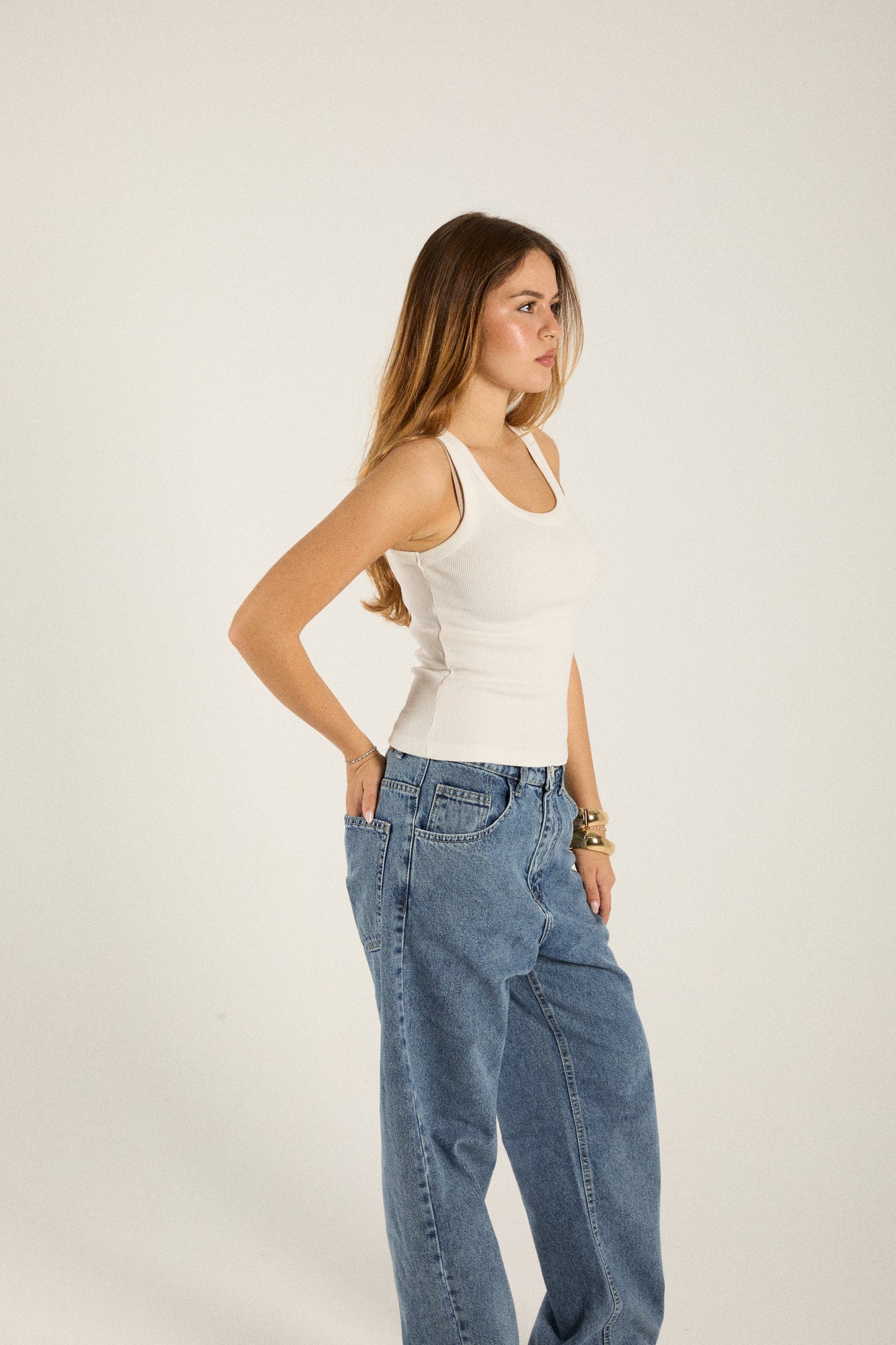 White Tank Top