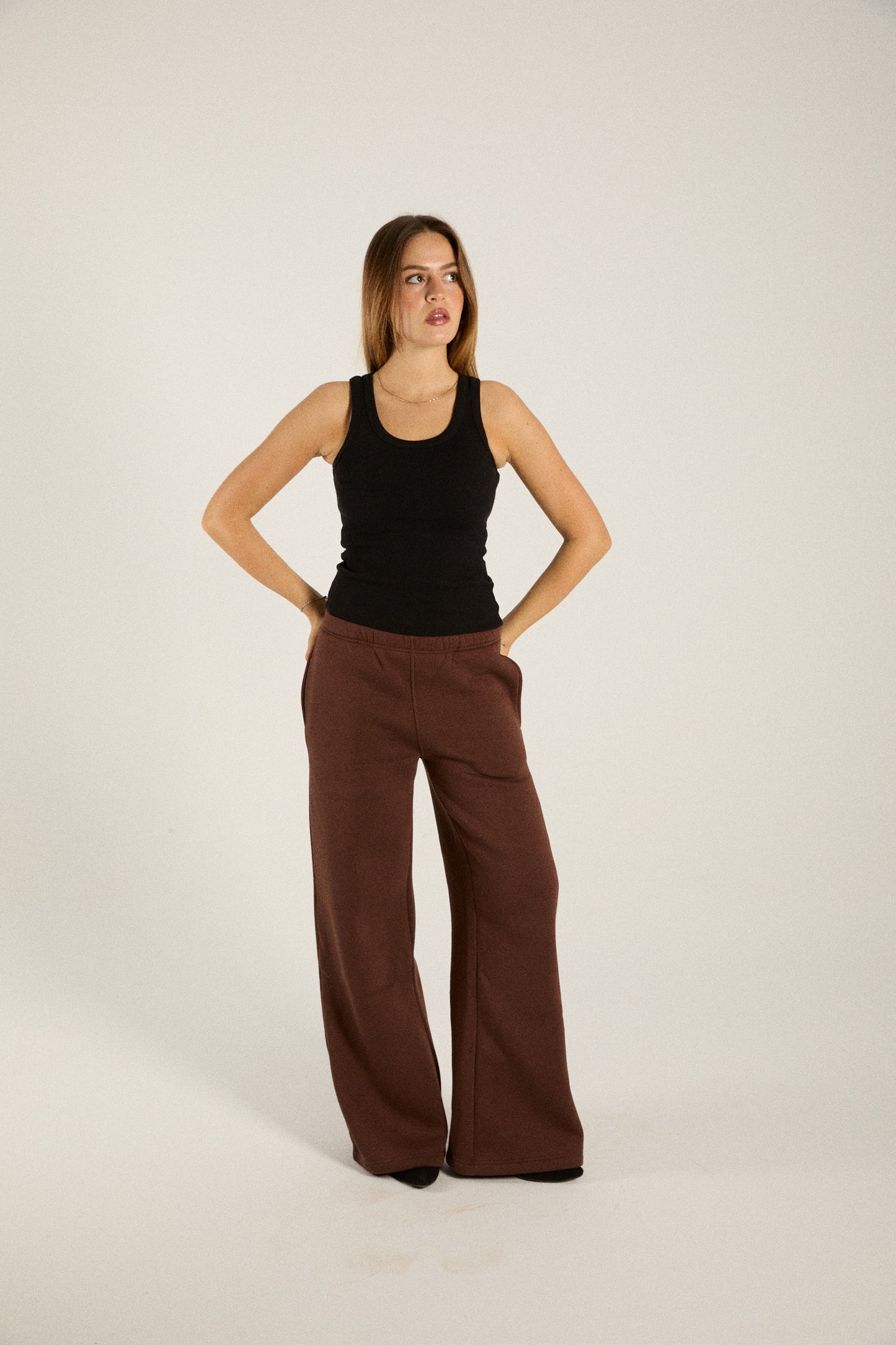 Brown Sweatpants