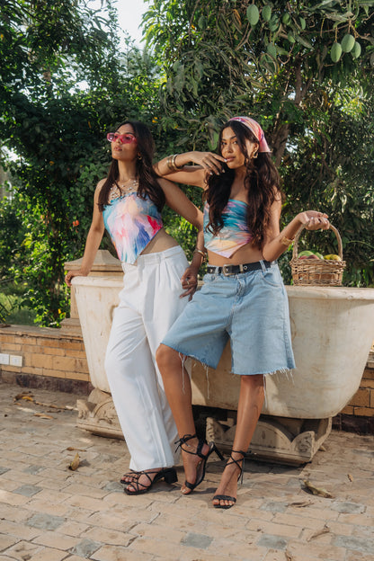 Vivid Versa Scarf Top