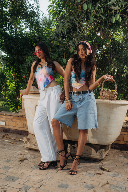 Vivid Versa Scarf Top