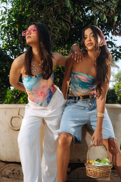 Vivid Versa Scarf Top