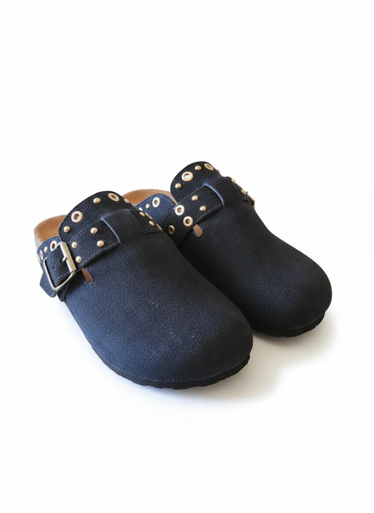 Navy Clogs