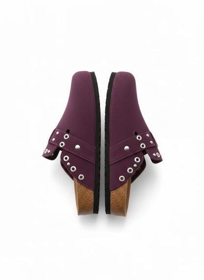 Burgundy Clogs