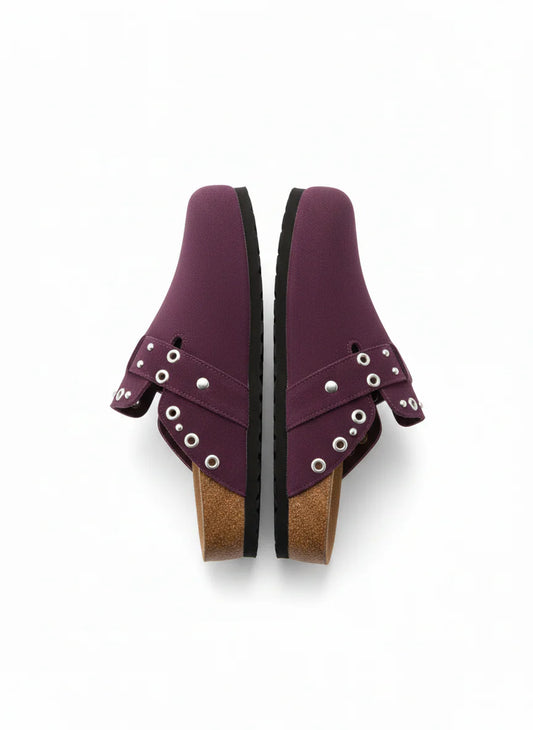 Burgundy Clogs