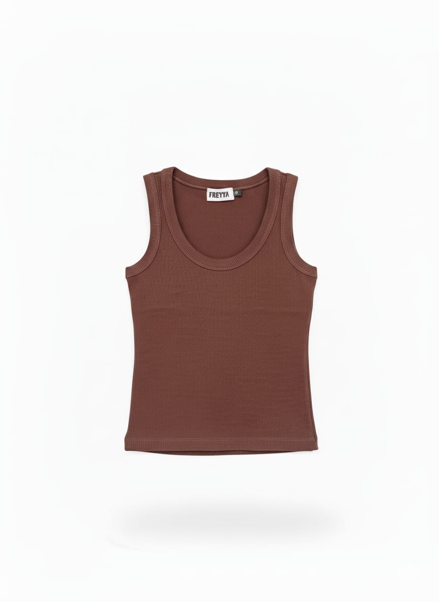 Brown Tank Top