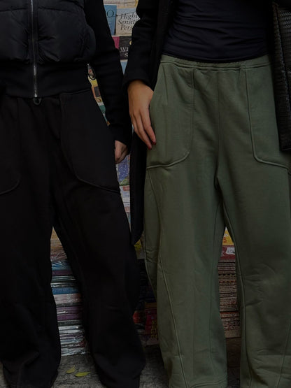 Olive Cloud Pants