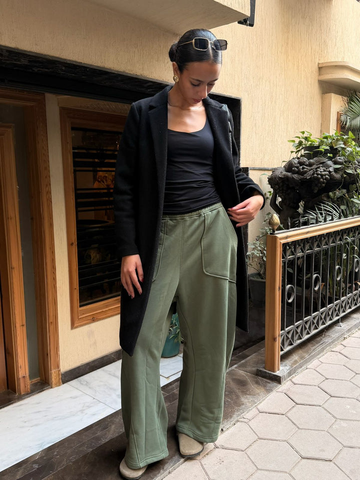 Olive Cloud Pants