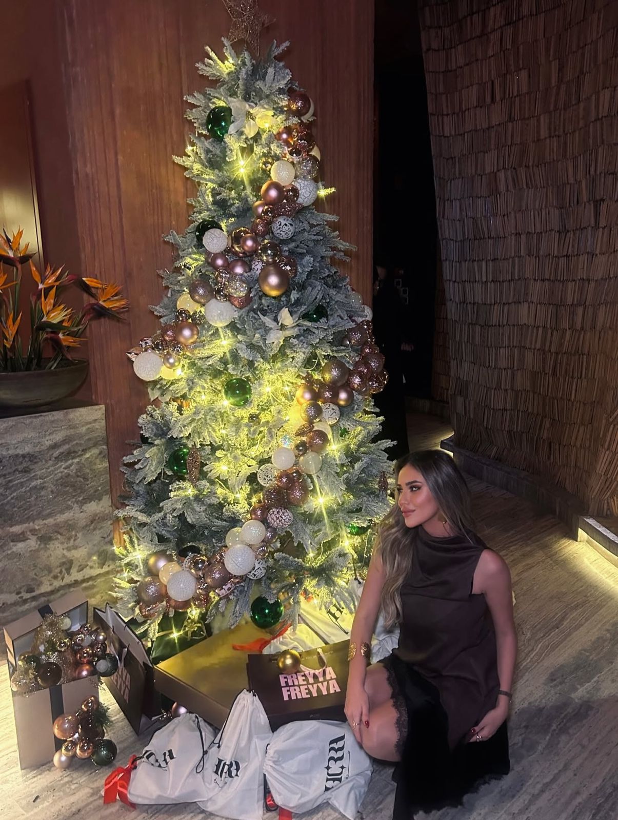 Black Lace Asymmetrical Top