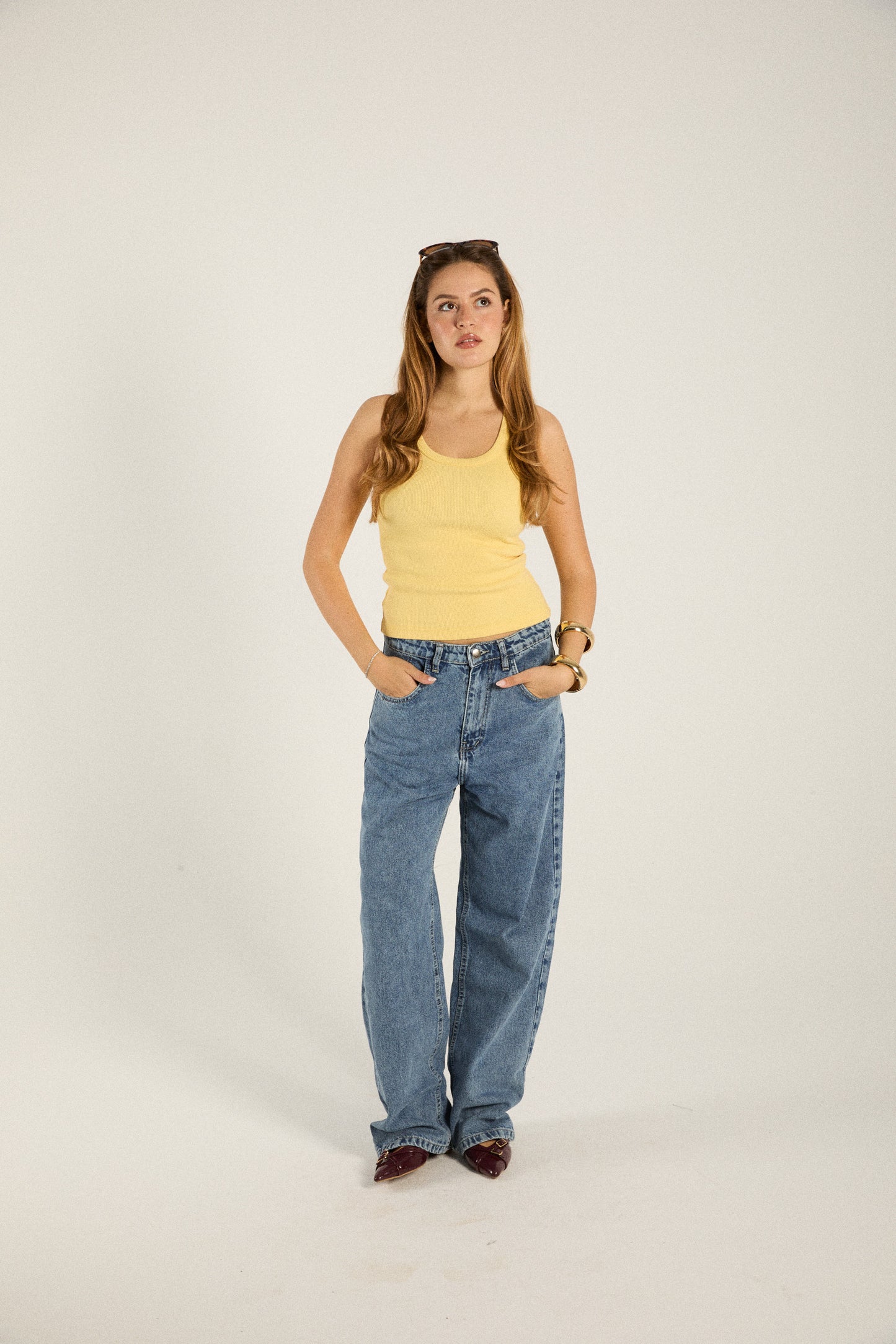 Yellow Tank Top