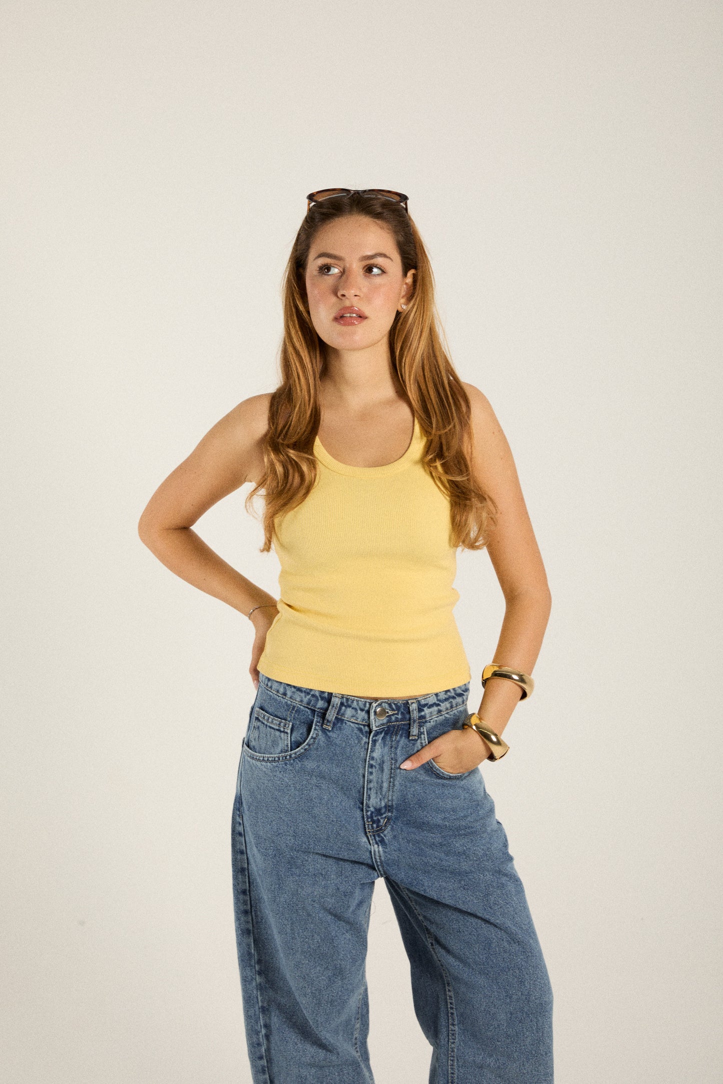 Yellow Tank Top