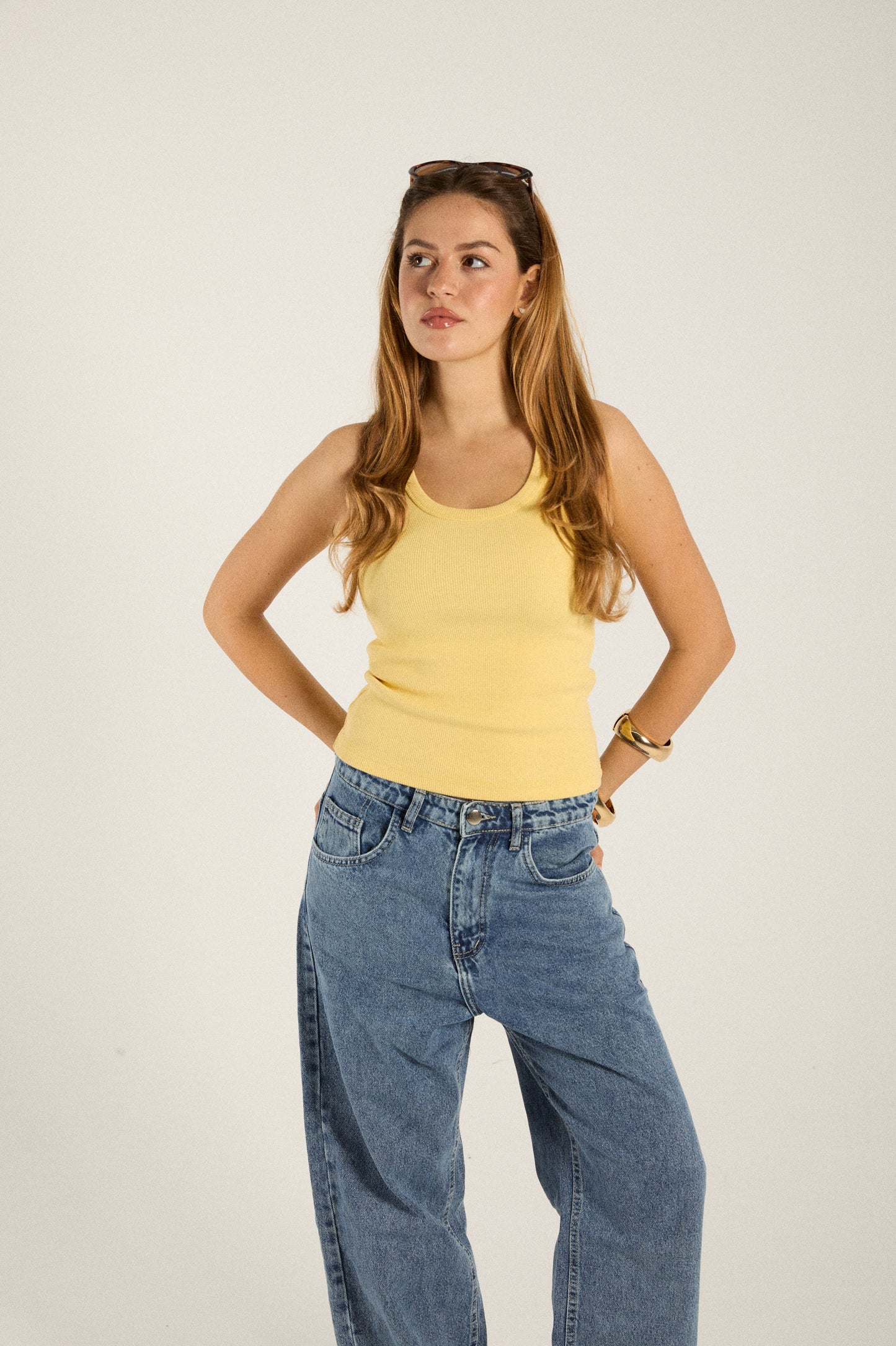 Yellow Tank Top