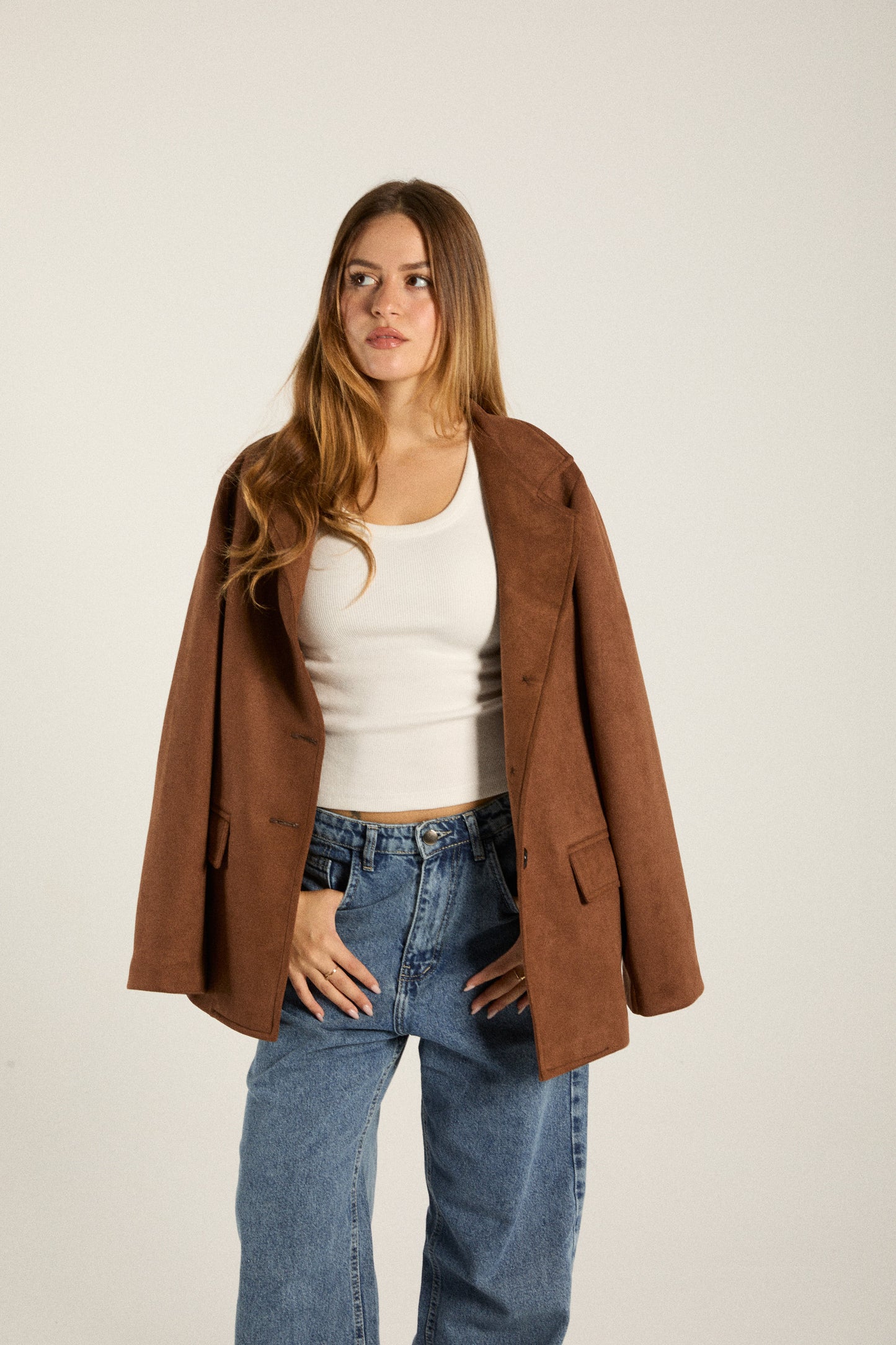 Brown Blazer