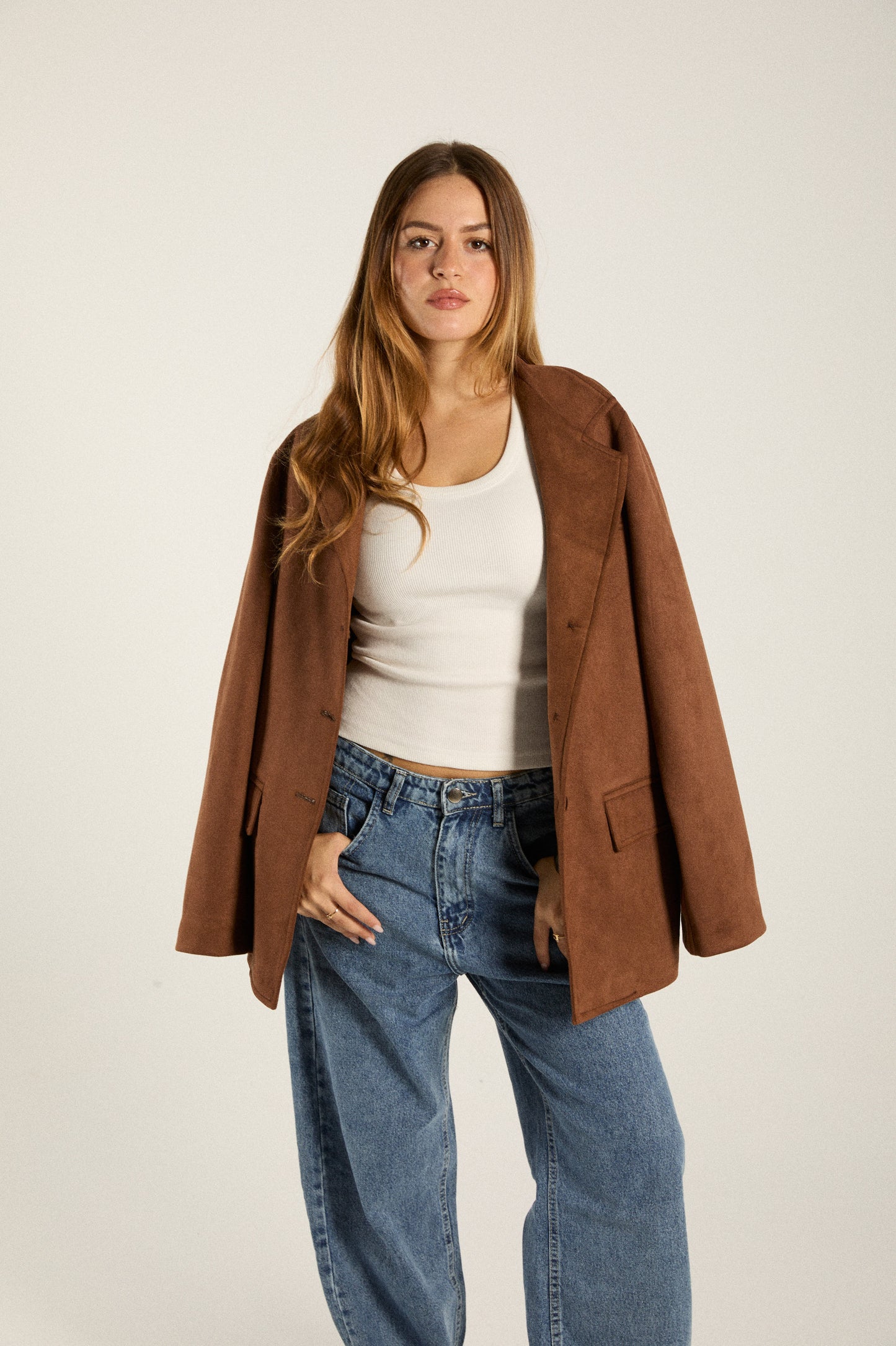 Brown Blazer