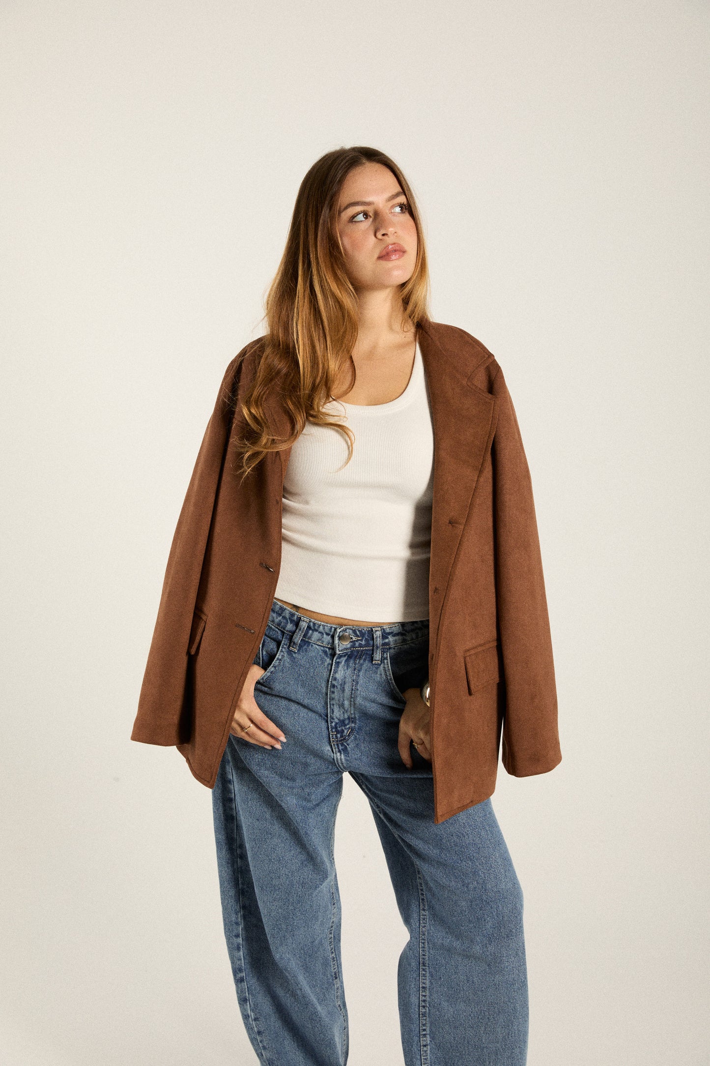 Brown Blazer