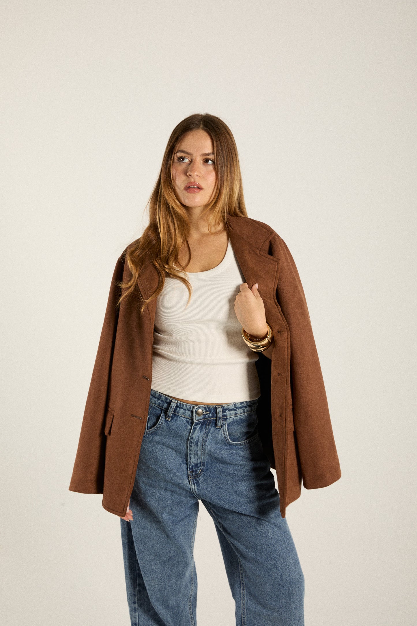 Brown Blazer
