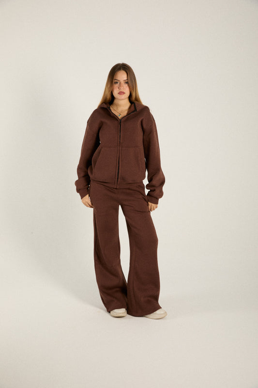 Brown Sweatsuit