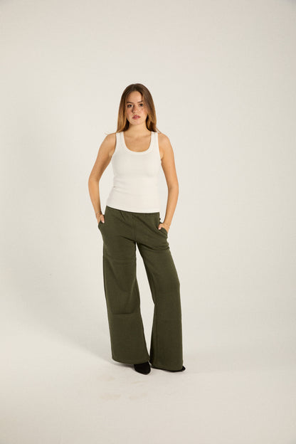 Olive Sweatpants
